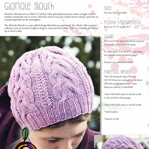 Gloriole Slouch {pattern}